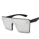 Flat Top Oversize Square Sunglasses